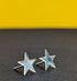 Fallen Star’ Sterling Silver Small Star Stud Earring