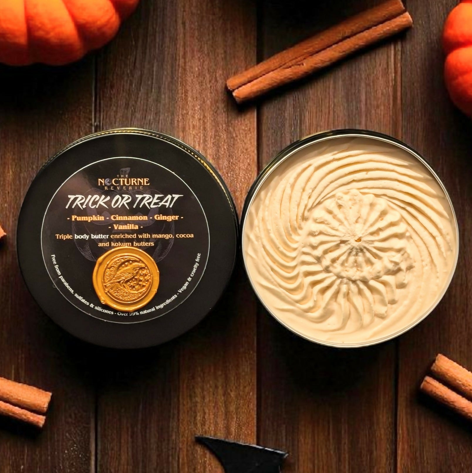Pumpkin, Cinnamon, Ginger & Vanilla - Triple Body Butter