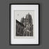 Beverley Minster Peregrines - Linocut Print