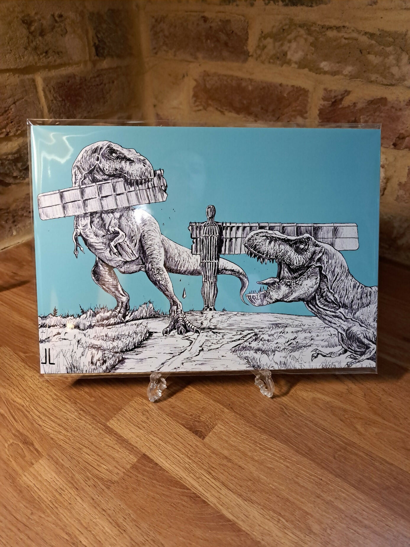 Fallen Angel Gateshead Print