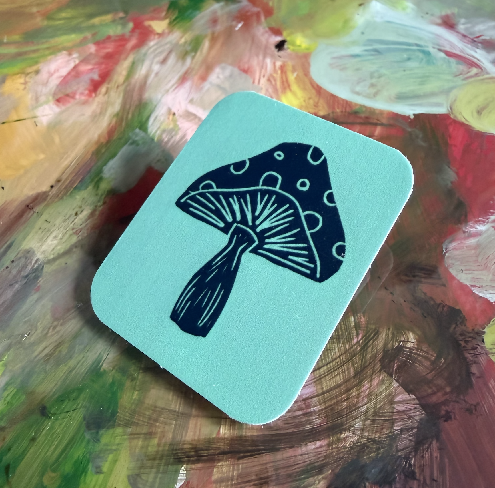 Sticker - Green Mushroom