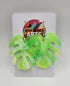 FUN MONSTERA LEAF EARRINGS