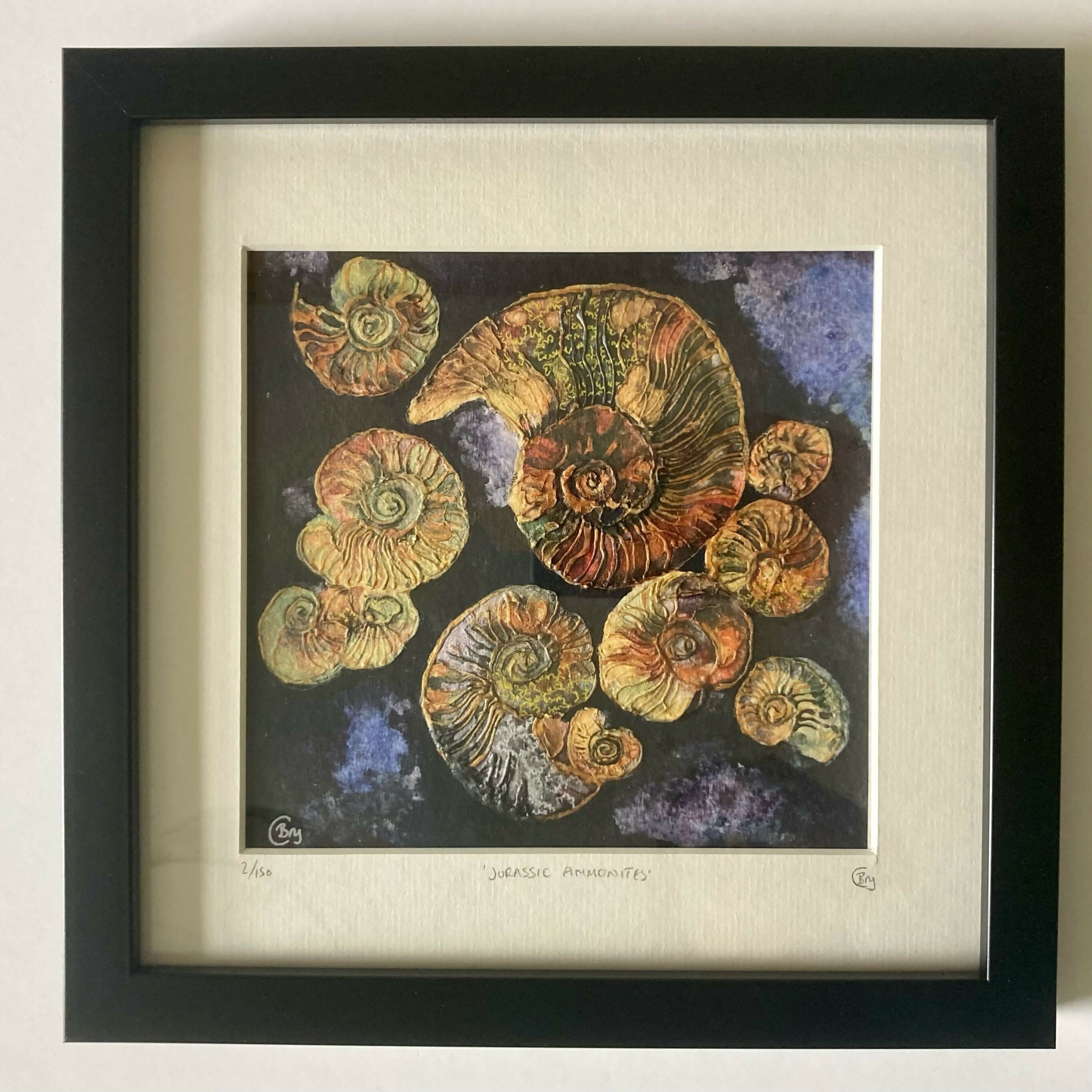 Jurassic Ammonite - Print
