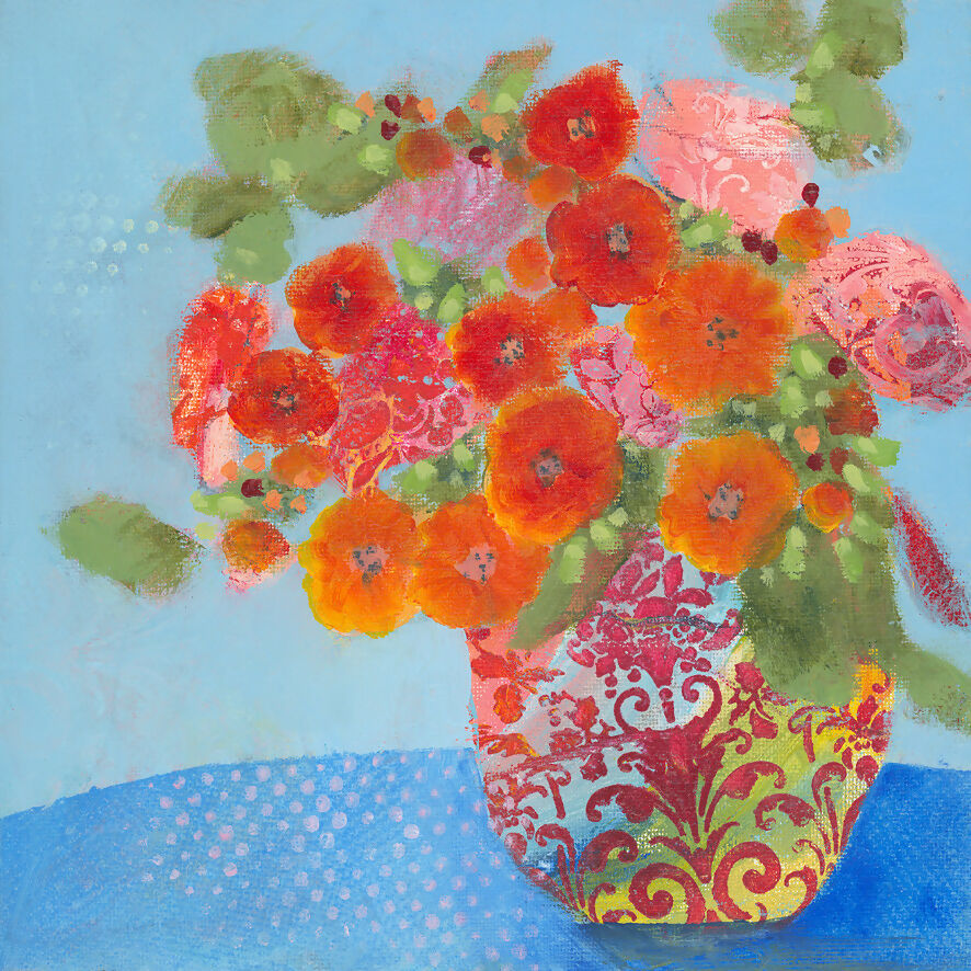 #0444 SUMMER PANSIES
