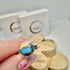 OYSTER TURQUOISE RING SIZE M 1/2