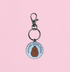 Potatoes Gonna Potate Enamel Keychain
