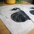 LEARNING TO FLY ART NOUVEAU LINO PRINT