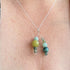 TRUST PENDANT | STERLING SILVER & STONE PENDANT FOR CONNECTION