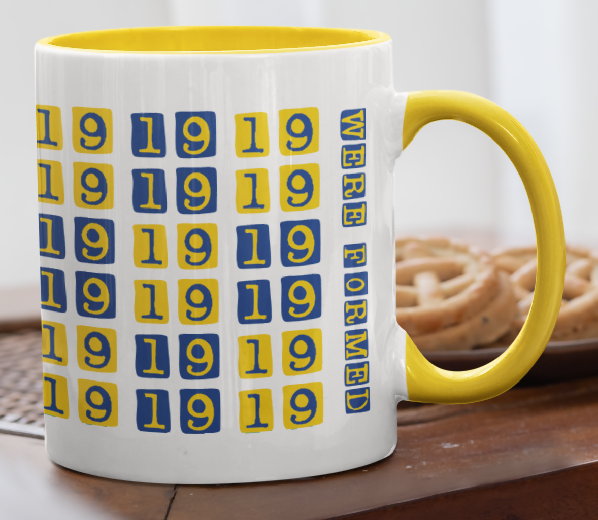 Leeds Utd Mug 1919 WALL Design