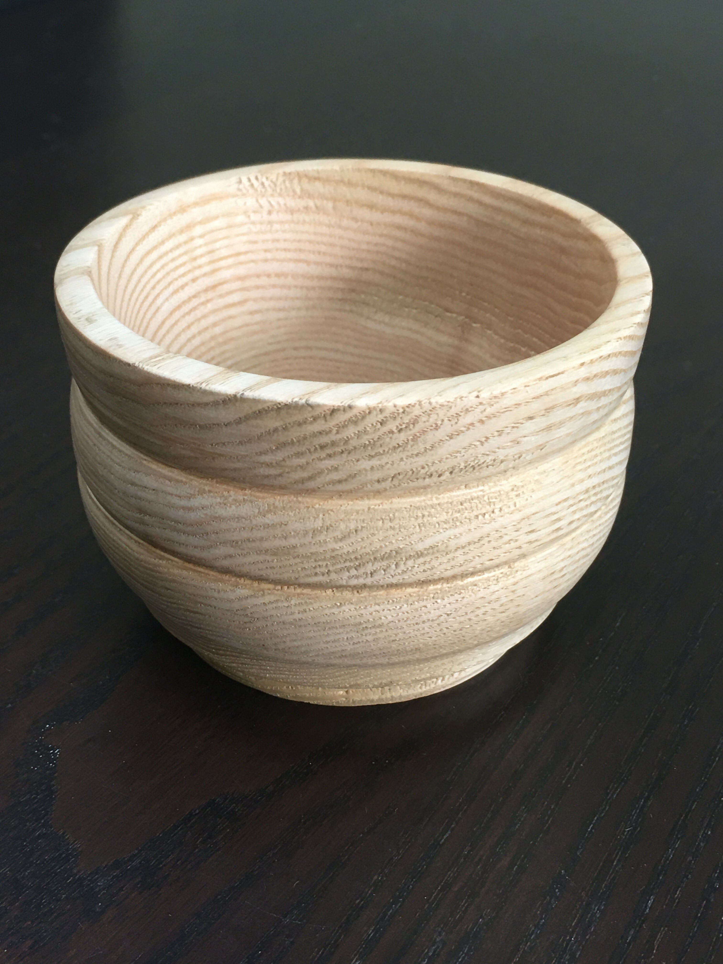 Banded Ash Bowl