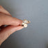 Handmade Adjustable Mother of Pearl And Silver Size Q