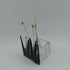 Fused Glass Snowdrop Tealight Holder