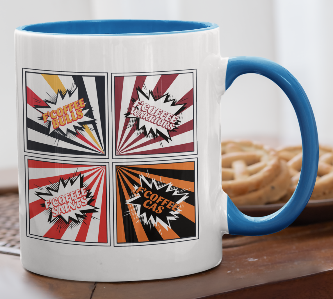 Leeds Rhinos Mug F'COFFEE Design
