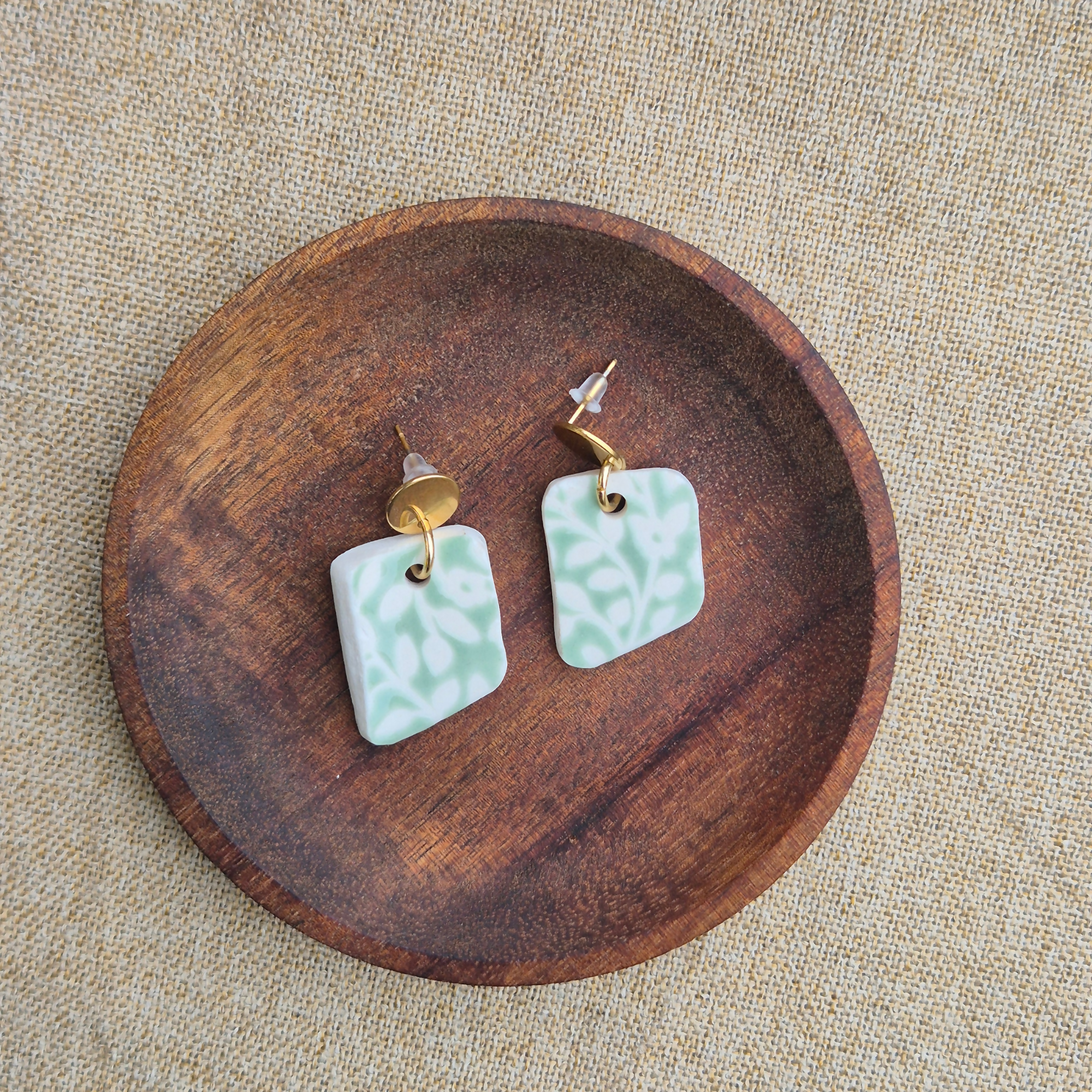 Recycked Ceramic Earring