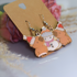 Christmas Capybara Earrings