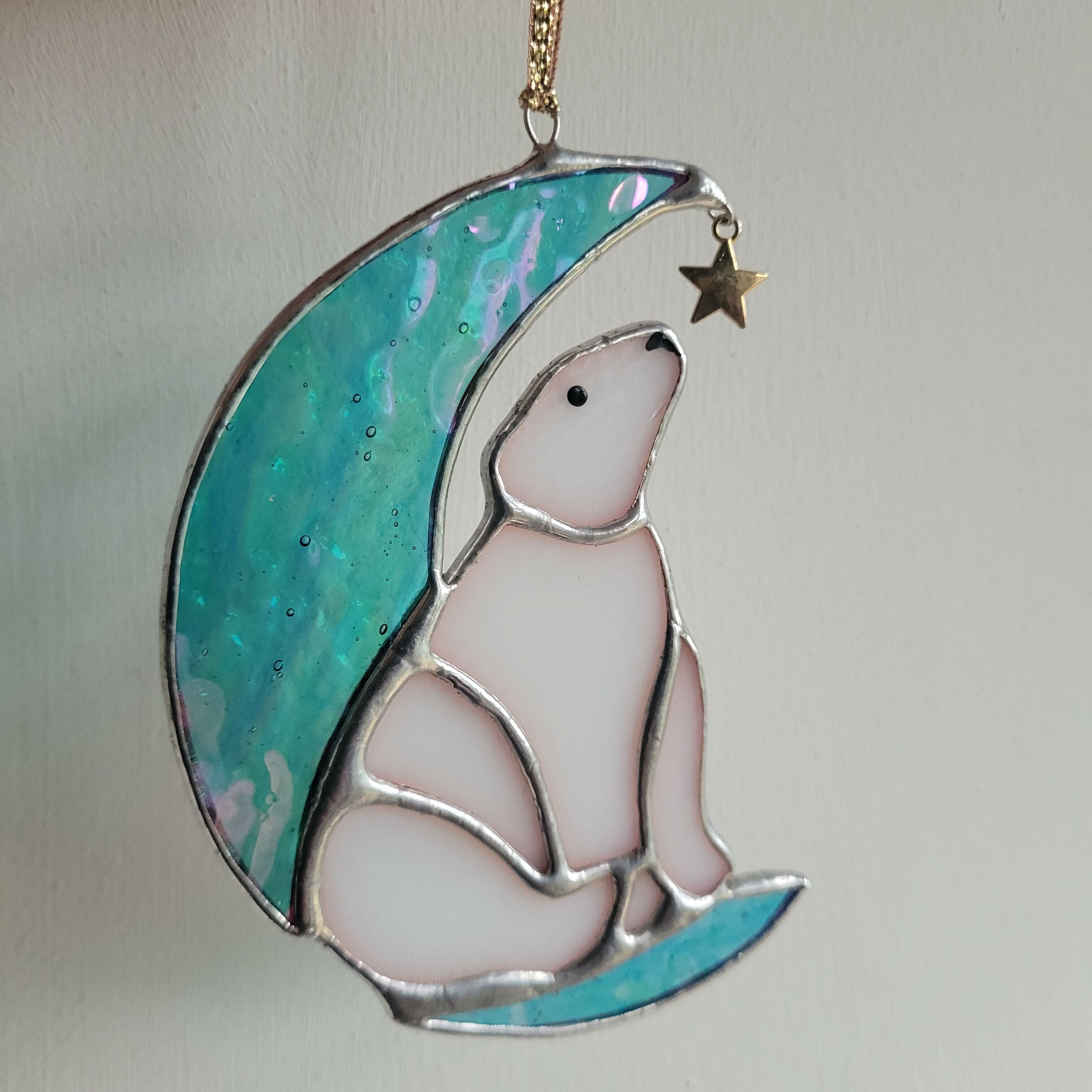 Polar Bear Moon & Star