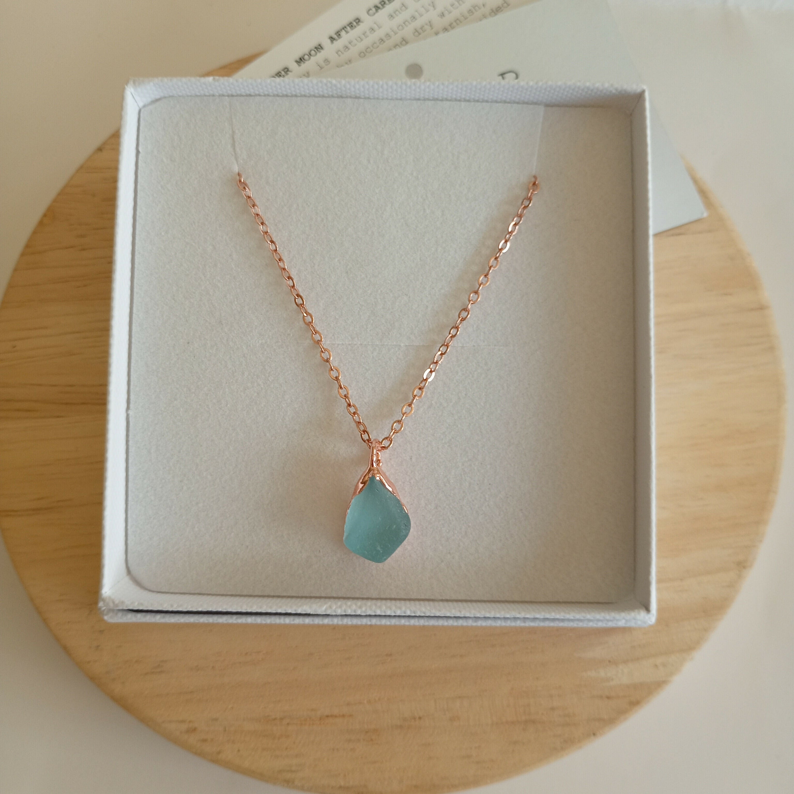 Seaglass Drop Necklace