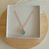 Seaglass Drop Necklace