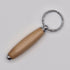 Hand Turned Keyring made from Maple Wood