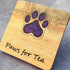 Paws for tea purple