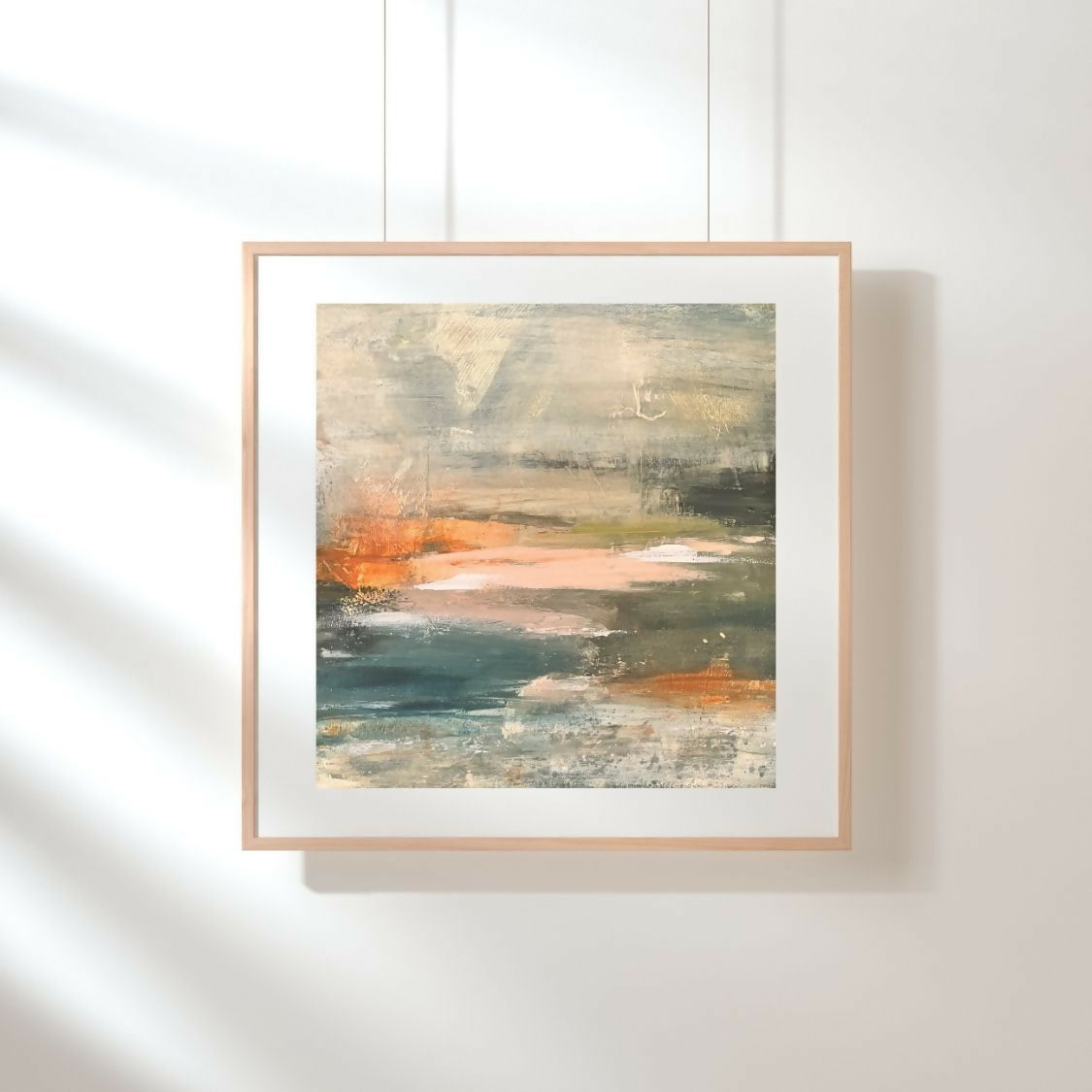 Landscape inspired abstract art giclee print Moment Between Part 1