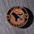 I Love My Cocker Spaniel Laser Cut Wooden Coaster