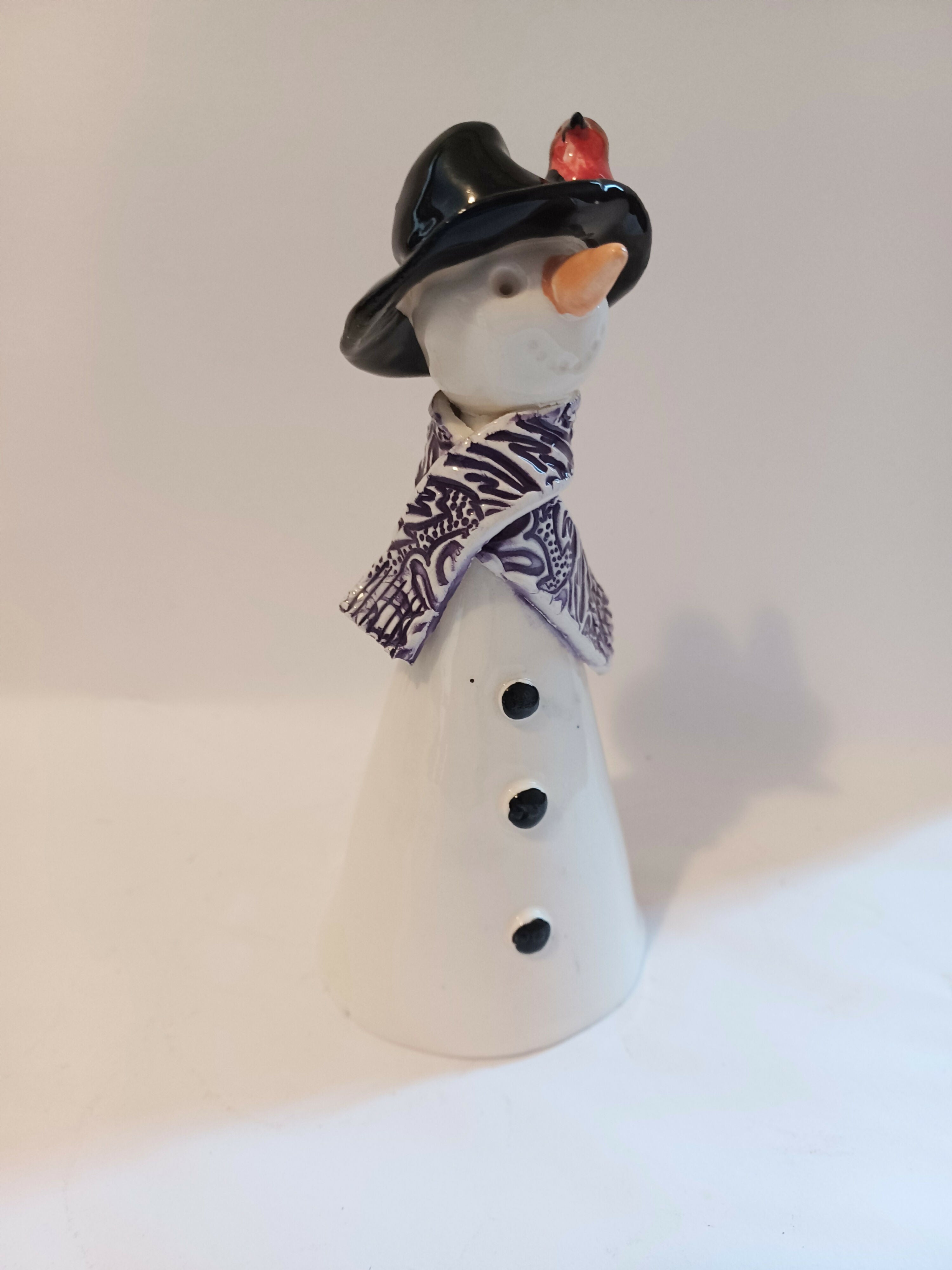 Tall Ceramic Angel or Snowman