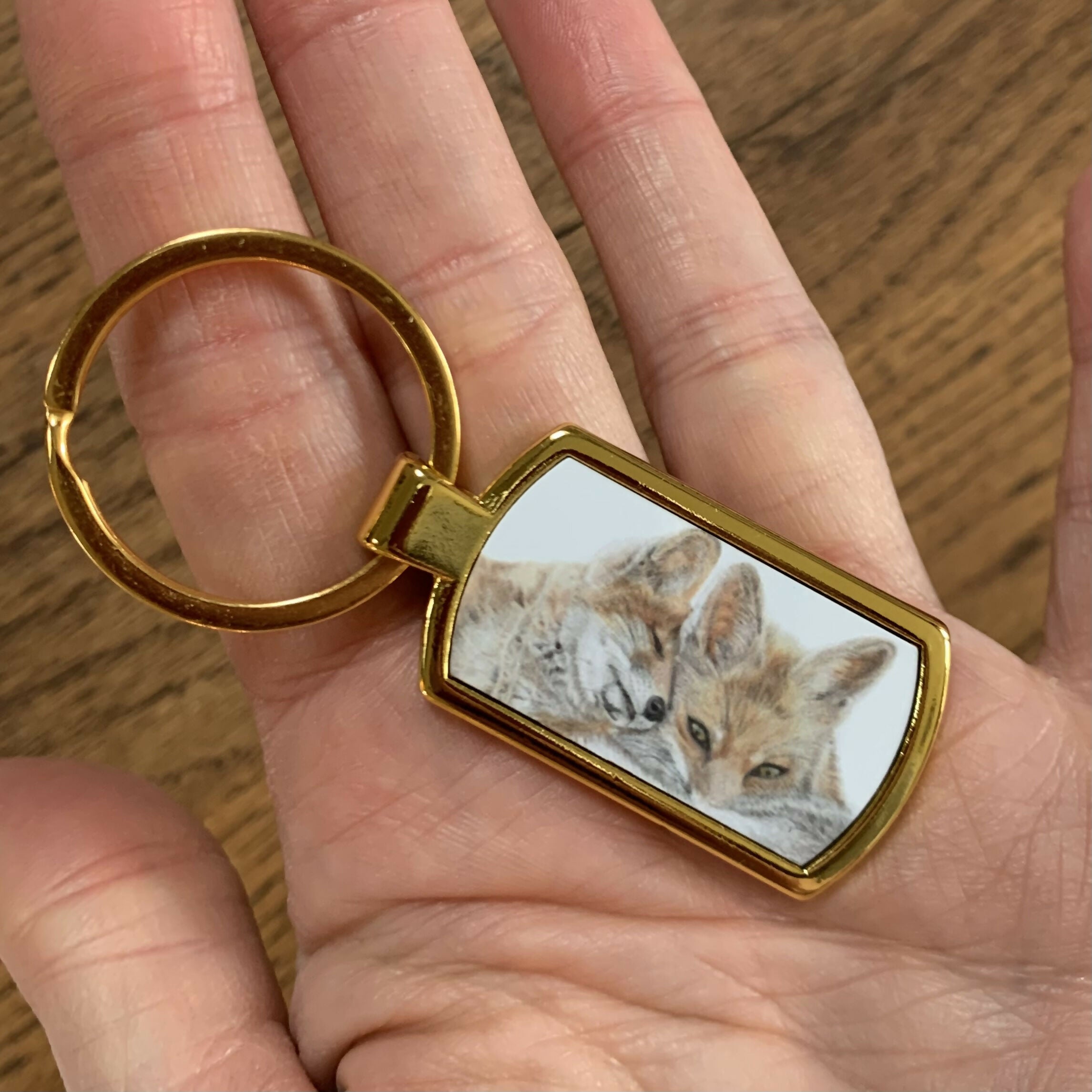 Hare Keyring