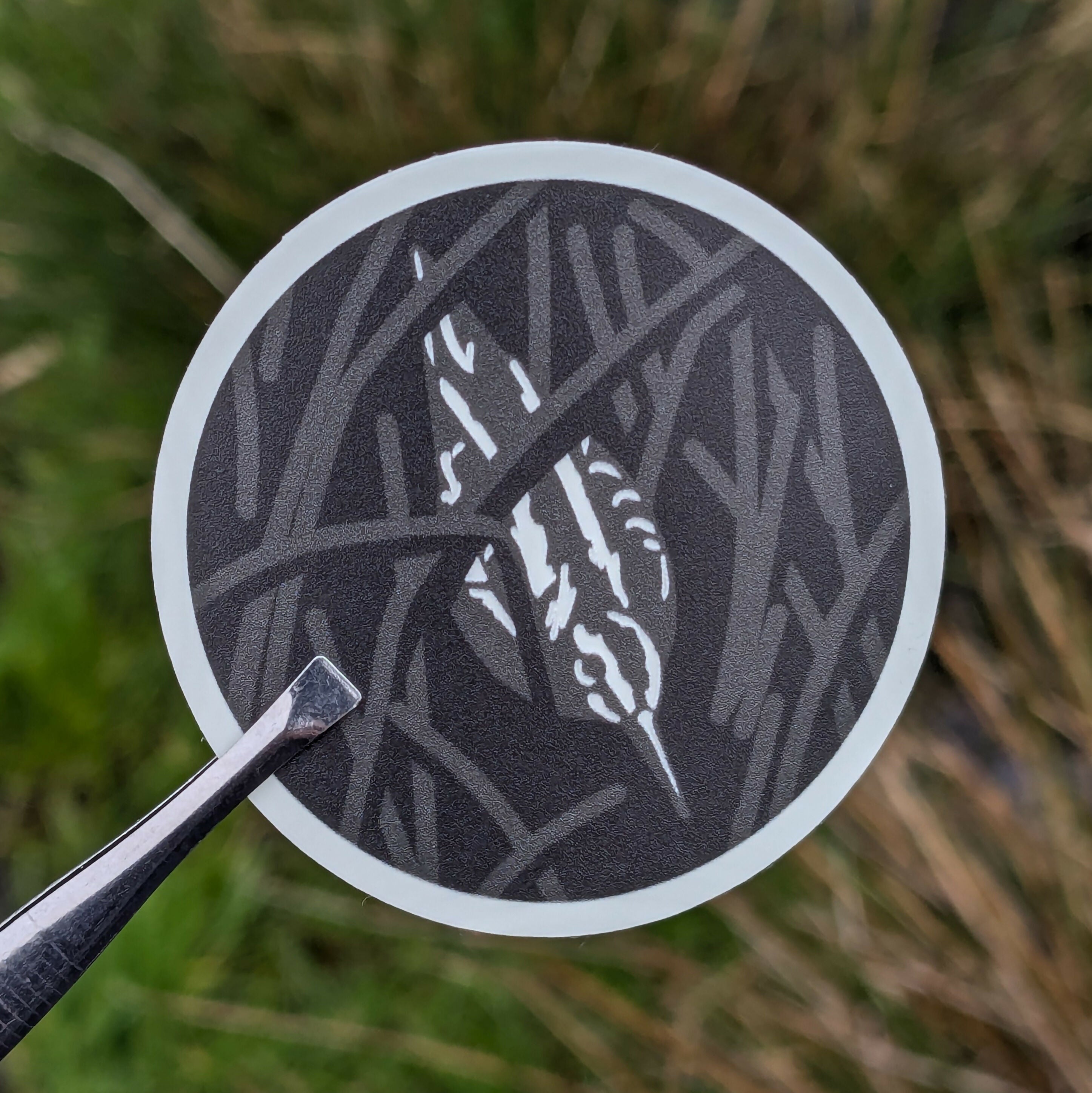 Glow-in-the-dark Jack Snipe Sticker