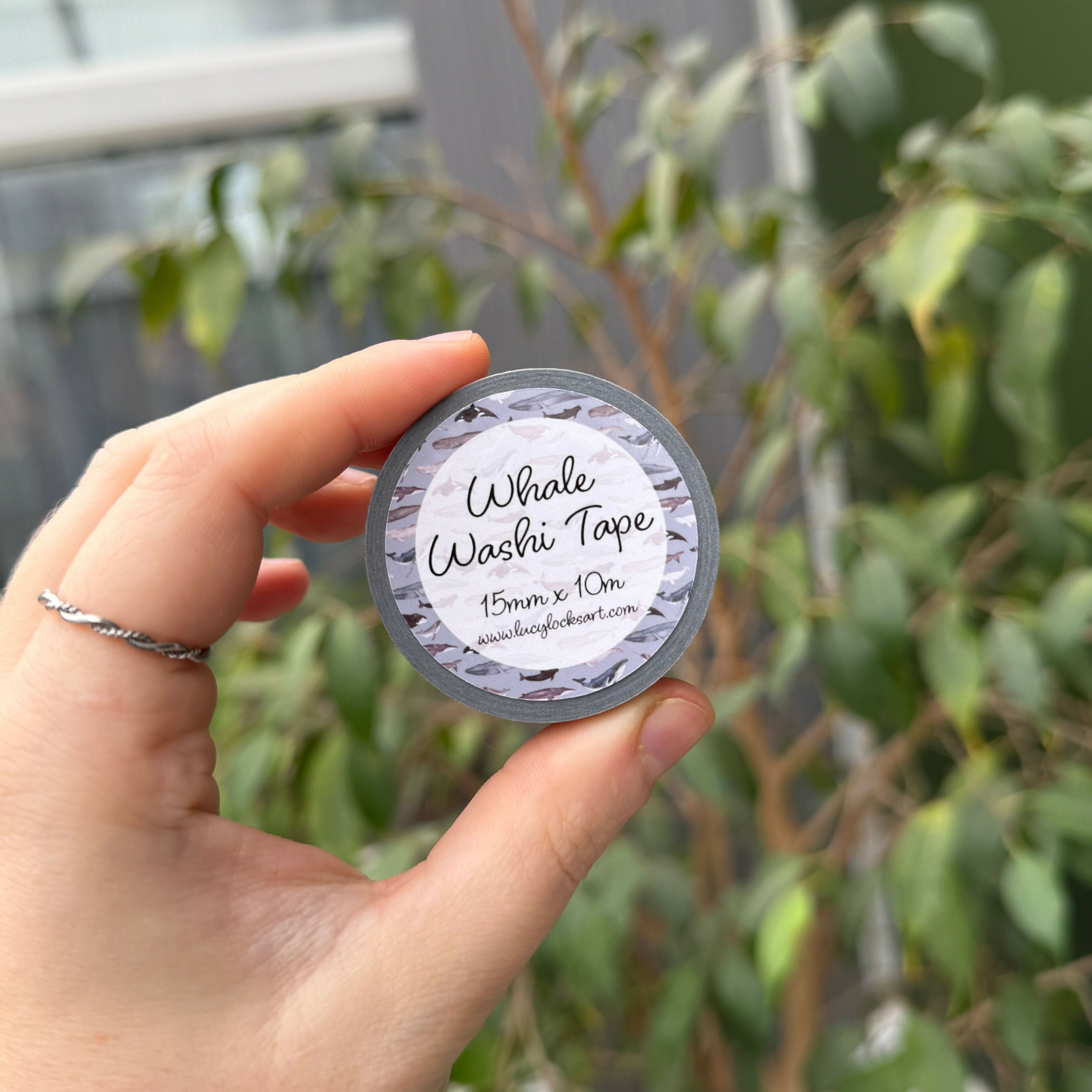 Whale Washi Tape