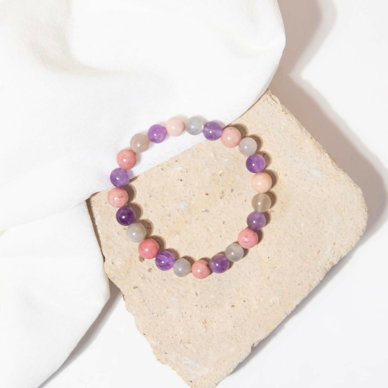 Anxiety Crystal Bracelet - 8mm