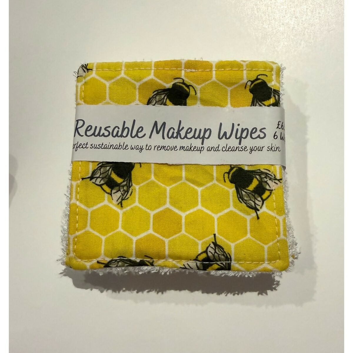Yellow Bee Reusable Makeup Wipes