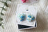 Triple Flower Stud Earrings