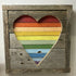 Large Rainbow Heart