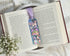 Iridescent Acrylic Bookmark Romance Reader’s Heart