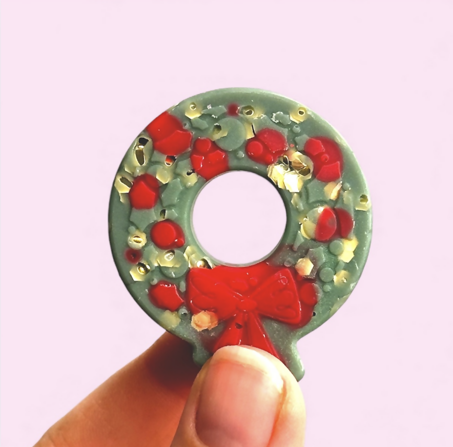 Vintage Christmas Winter Orange Fragranced Vegan Wax Melts