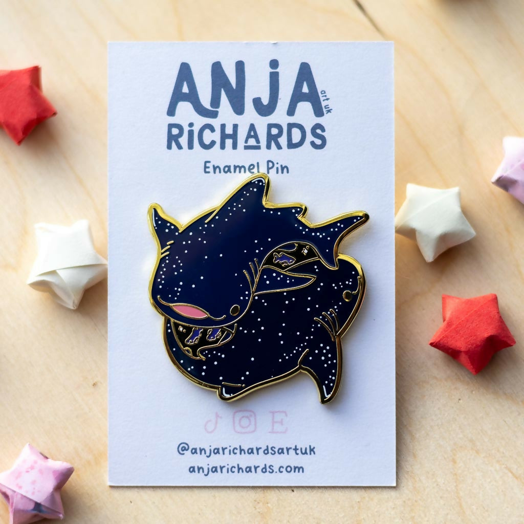 Whale Shark Enamel Pin