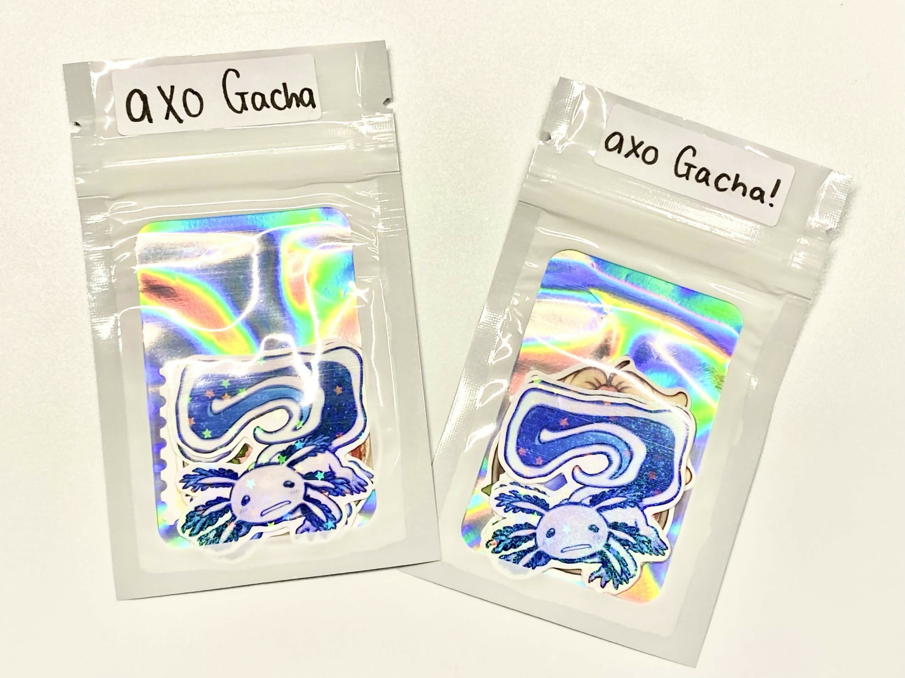 Axolotl Sticker Gacha