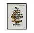 If I Had A Gun Art Print
