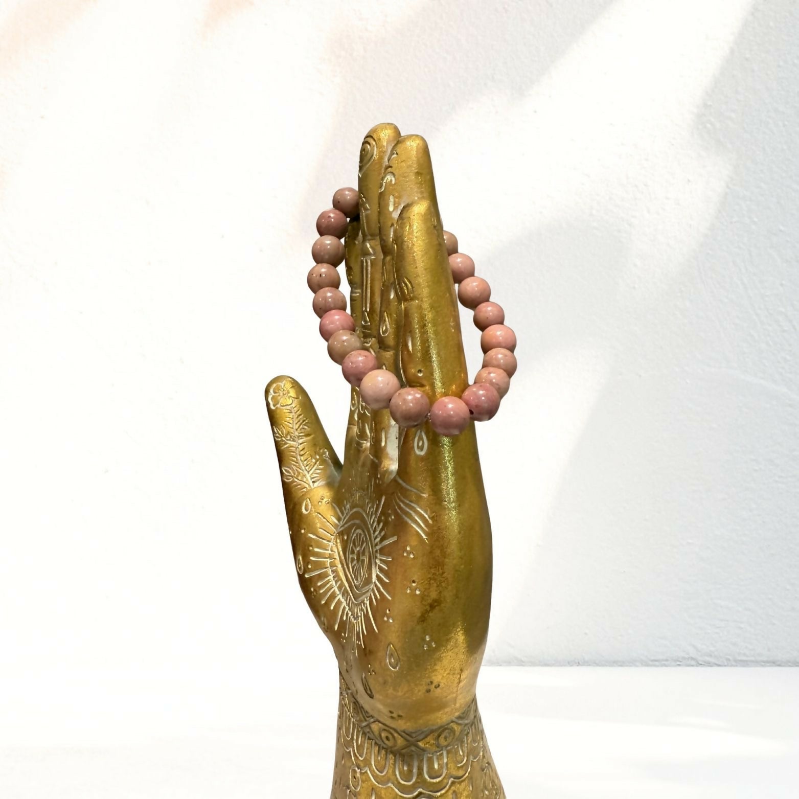 Rhodonite Crystal Bracelet