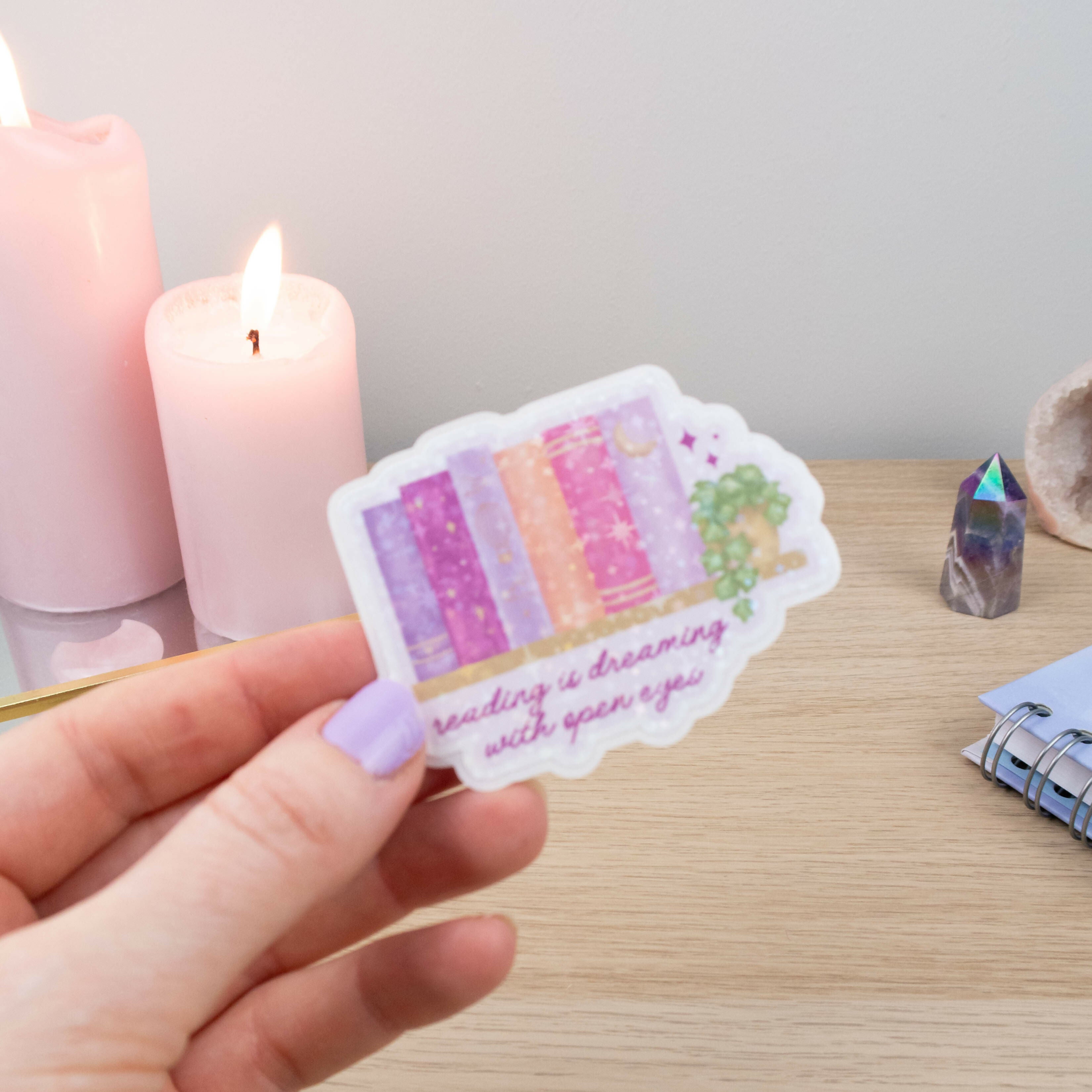 Enchanted Library Sticker Trio