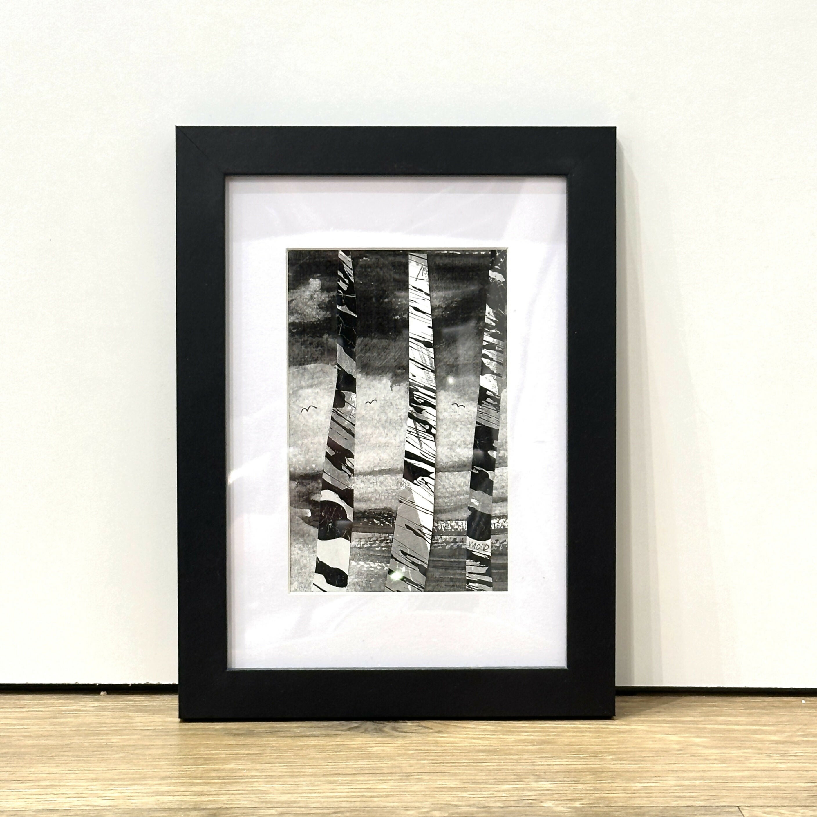 Winter 24cm x 18cm Framed (Black)