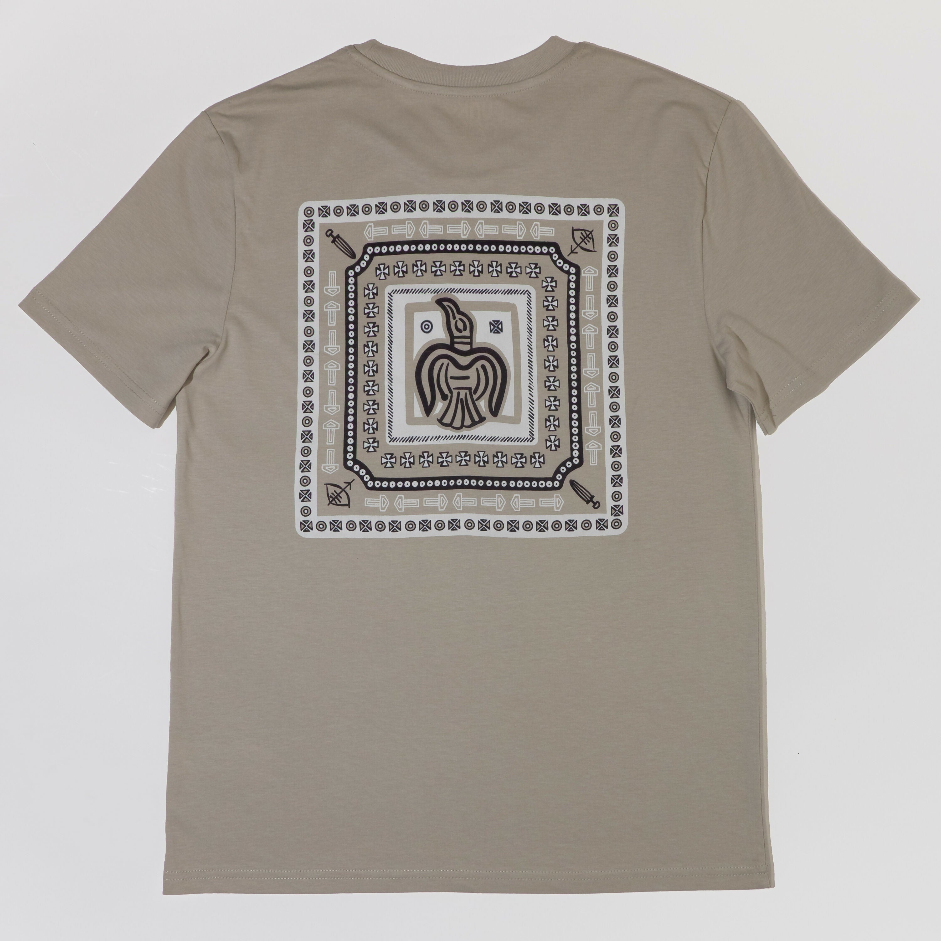 Viking Raven Screen Printed T-Shirt