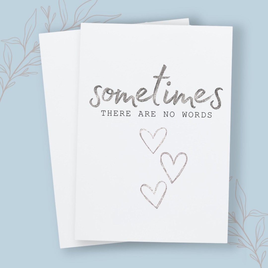 Sympathy Card - No Words