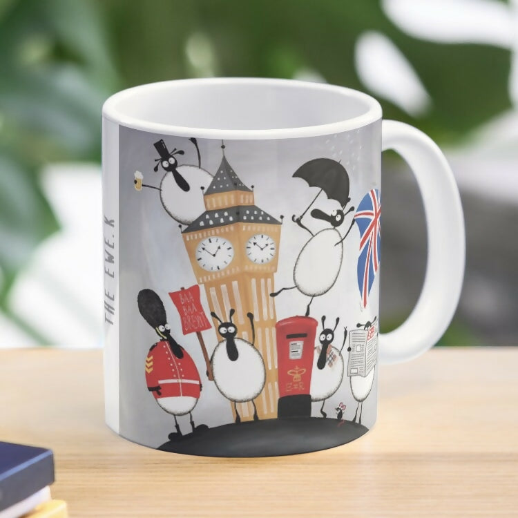 The Ewe.K Ceramic Mug