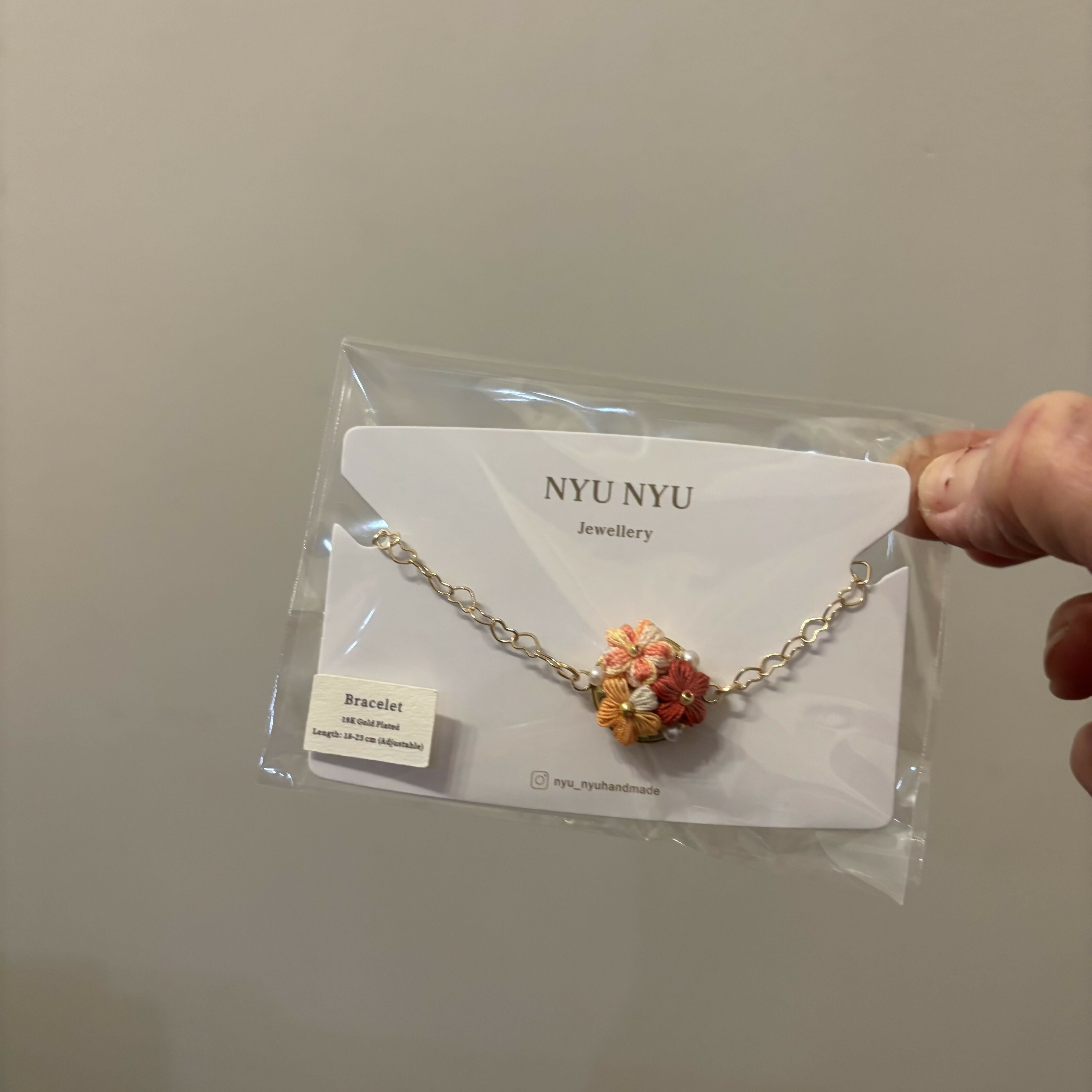 Crochet Flower Bracelets