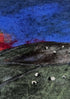 Yorkshire Dales Felted Landscape Triptych framed