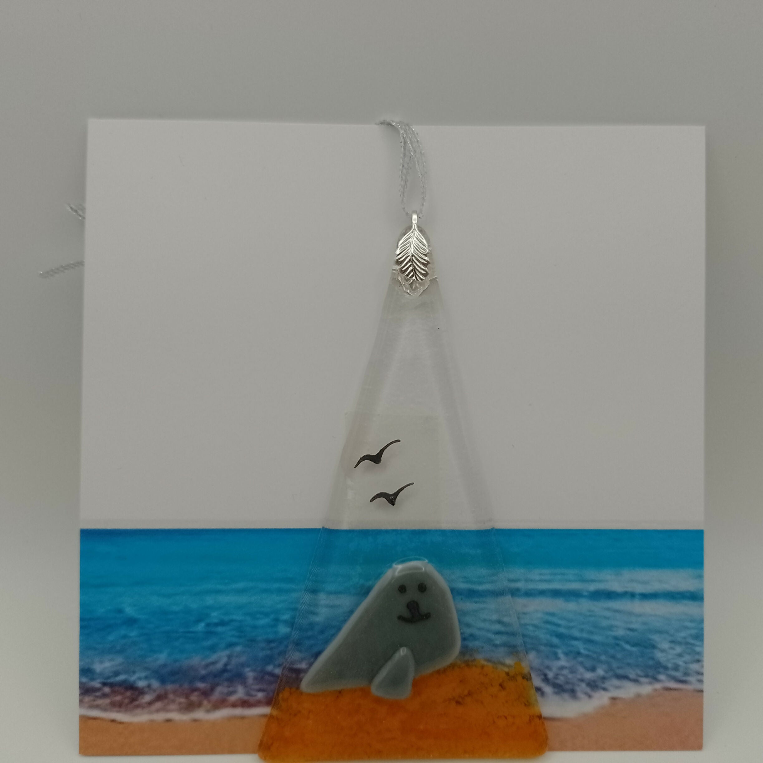 Fused Glass Card