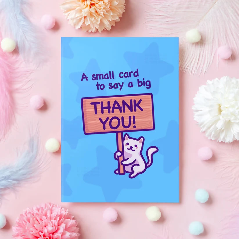 Big Thank You - Greetings Card