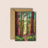 Into The Trees Greetings Card